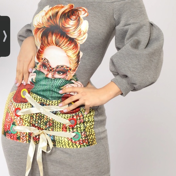 Sweater dress NWOT - Picture 2 of 4